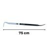 Oboustranný páčidlo GEKO 750 mm — kovaná ocel, úhel 90°