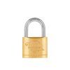 Zesílený mosazný visací zámek 40 mm GEKO Brass-Series