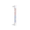 Okenní teploměr GEKO 233×24 mm – bílý, rozsah -50 až +50 °C