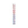 Okenní teploměr GEKO 233×24 mm – bílý, rozsah -50 až +50 °C