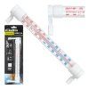 Okenní teploměr GEKO 233×24 mm – bílý, rozsah -50 až +50 °C