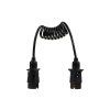 Spirálový prodlužovací kabel pro přívěs 1,5 m 7PIN 12V GEKO