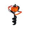 Benzínový zemní vrták GEKO 62 cm³ se sadou vrtáků 10/15/20 cm a prodloužením 50 cm