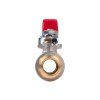 Kulový kohout 1/2" WZ DN15 s ucpávkou – páčka GEKO