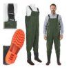 Rybářské brodící kalhoty (waders) s holínkami — velikost 45 | GEKO