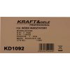 Dílenský vozík Kraft&Dele KD1092 — 3 police, ocelová konstrukce, boční lišta na nářadí
