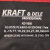 Sada očkoplochých klíčů Kraft&Dele — 17 kusů, CRV ocel, 6–32 mm, KD11050
