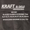 Sada plochých očkových klíčů 17 kusů CRV 6–36 mm Kraft&Dele KD11051