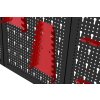 Nástěnný děrovaný panel na nářadí Kraft&Dele KD11895 — 120 × 60 cm, ocelový, 25 háčků