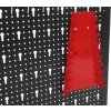 Dílenský nástěnný panel na nářadí kovový 80×60 cm Kraft&Dele KD11896