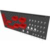 Nástěnný dílenský panel Kraft&Dele KD11897 — perforovaná kovová tabule 112 × 45 cm se sadou 32 organizérů