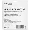 Kraft&Dele Trychtýř s uchycením 20–125 mm KD12637