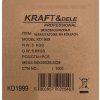 Kraft&Dele KD1999 — Dílenská sedačka na kolečkách s bočními organizéry