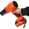 Akumulátorová fukár Kraft&Dele KD3591 21V 800W — bezdrátový fukár na listí s Li-Ion baterií 4,0 Ah
