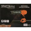 Akumulátorová fukár Kraft&Dele KD3591 21V 800W — bezdrátový fukár na listí s Li-Ion baterií 4,0 Ah