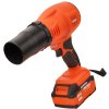 Akumulátorová fukár Kraft&Dele KD3591 21V 800W — bezdrátový fukár na listí s Li-Ion baterií 4,0 Ah
