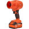 Akumulátorová fukár Kraft&Dele KD3591 21V 800W — bezdrátový fukár na listí s Li-Ion baterií 4,0 Ah