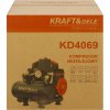 Bezolejový kompresor Kraft&Dele KD4069 – 950 W, vzdušník 5 l, tlak 8 bar