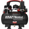 Bezolejový kompresor Kraft&Dele KD4069 – 950 W, vzdušník 5 l, tlak 8 bar