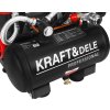 Bezolejový kompresor Kraft&Dele KD4069 – 950 W, vzdušník 5 l, tlak 8 bar