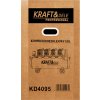 Kompresor bezolejový 120L 7000W 910L/min Kraft&Dele KD4095