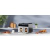 Horkovzdušná fritéza bez oleje Kraft&Dele KD4179 – 9 l, dvě komory 2× 4,5 l, 2500 W, LCD displej