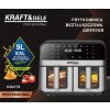 Horkovzdušná fritéza bez oleje Kraft&Dele KD4179 – 9 l, dvě komory 2× 4,5 l, 2500 W, LCD displej
