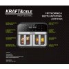 Horkovzdušná fritéza bez oleje Kraft&Dele KD4179 – 9 l, dvě komory 2× 4,5 l, 2500 W, LCD displej
