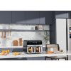 Horkovzdušná fritéza bez oleje Kraft&Dele KD4179 – 9 l, dvě komory 2× 4,5 l, 2500 W, LCD displej