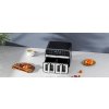 Horkovzdušná fritéza bez oleje Kraft&Dele KD4179 – 9 l, dvě komory 2× 4,5 l, 2500 W, LCD displej