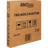 Grilovací rošt na trojnožce Kraft&Dele KD4183 — průměr 60 cm, nastavitelná výška