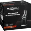 Pomalý odšťavňovač Kraft&Dele KD4251 — 650 W, 3 síta, chod dozadu
