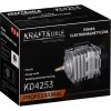 Elektromagnetické vzduchové čerpadlo Kraft&Dele KD4253 – 50 W, 3900 l/h
