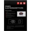 Elektromagnetické vzduchové čerpadlo Kraft&Dele KD4253 – 50 W, 3900 l/h