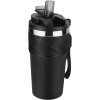 Termohrnček 620 ml Kraft&Dele KD4267 — nerezová ocel, vakuová izolace, integrovaná slámka