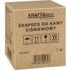Pákový kávovar Kraft&Dele KD4291 — 1500 W, 20 bar, dotykový panel, napěňovač mléka