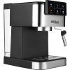Pákový kávovar Kraft&Dele KD4291 — 1500 W, 20 bar, dotykový panel, napěňovač mléka