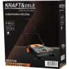 Ruční zametač Kraft&Dele KD5128 — šířka záběru 700 mm, nádoba 14 l
