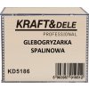 Benzinový kultivátor Kraft&Dele KD5186 10 HP – záběr 600 mm, 2+1 rychlosti