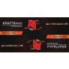 Nabíječka autobaterie s funkcí startování 12/24 V, 50–800 Ah, nabíjecí proud 80 A, startovací proud 600 A — Kraft&Dele KD5321