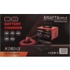 Kraft&Dele KD5343 — Nabíječka autobaterie s funkcí startu 12/24 V, 30 A, start 200 A, pro baterie 50–400 Ah