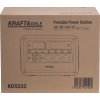 Kraft&Dele KD5532 přenosná nabíjecí stanice 1152 Wh / 25,6 V – LiFePO4, 1200 W (špička 2000 W)