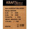 Kraft&Dele KD5795 — Bezvzduchový stříkací agregát 1500 W, 2,3 l/min