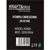 Oběhové čerpadlo 25-6/180 230V Kraft&Dele KD804