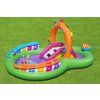 34334 20 130429 4 nafukovaci detske vodni hriste bestway 295x190x137cm se skluzavkou a fontanou od 2 let