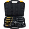 Sada úderových šroubováků Powermat PM1601 12 ks Cr-V s magnetickými hroty – z boku