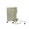 Ohřívač oleje s regulací a termostatem 11 žebér 2500 W B14 Geko – rychlé rozmrazování a ohřívání kapalin a olejů pro autodílny i domácí použití