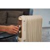 Ohřívač oleje s regulací a termostatem 11 žebér 2500 W B14 Geko – rychlé rozmrazování a ohřívání kapalin a olejů pro autodílny i domácí použití
