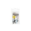 Organizer kabelu – sada 20 ks (30×10 mm), Geko K02207