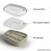 Sada filtrů do půlmasky lakerní G90013 / G90012 – Geko – pro prach a paru laku